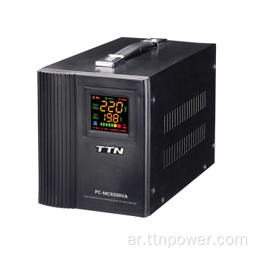 PC-TMC500VA-10KVA SCR IGBT منظم الجهد الثابت